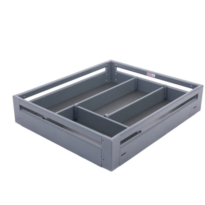 Aluminium Basket - Cutlery Basket 4"