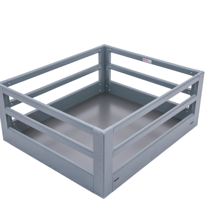 Aluminium Basket - Plain Basket 8"