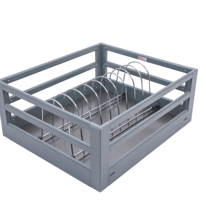 Aluminium Basket - Thali Basket 8"