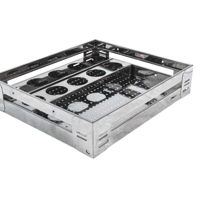 Squire S.S. Perforated - Glass Basket 4"