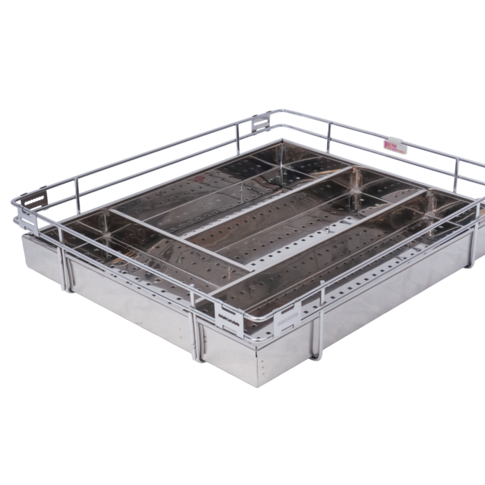 S.S. Wire Basket - Cutlery Basket 4"