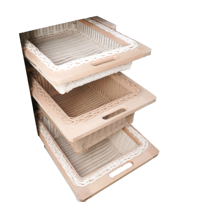 PVC Wiker Basket
